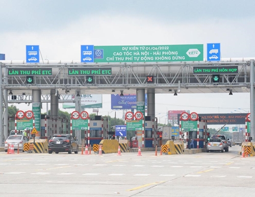 Sẵn sàng thu phí không dừng hoàn toàn trên cao tốc Hà Nội-Hải Phòng